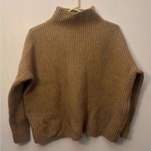 French Connection Mock Neck Wool Blend Sweater Size Medium